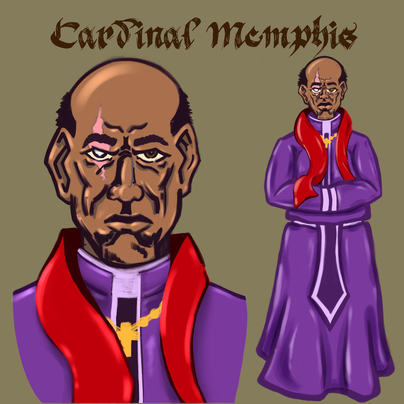 Character Design: Cardinal Memphis