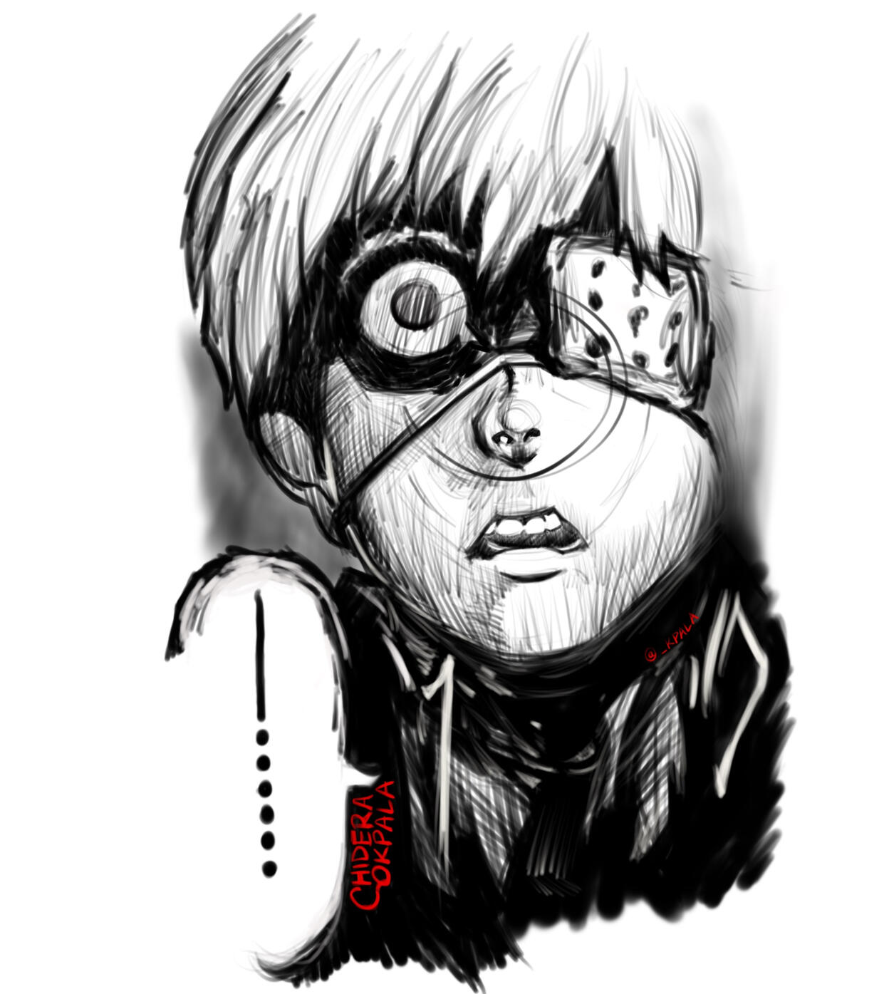 Art Style Study: Tokyo Ghoul