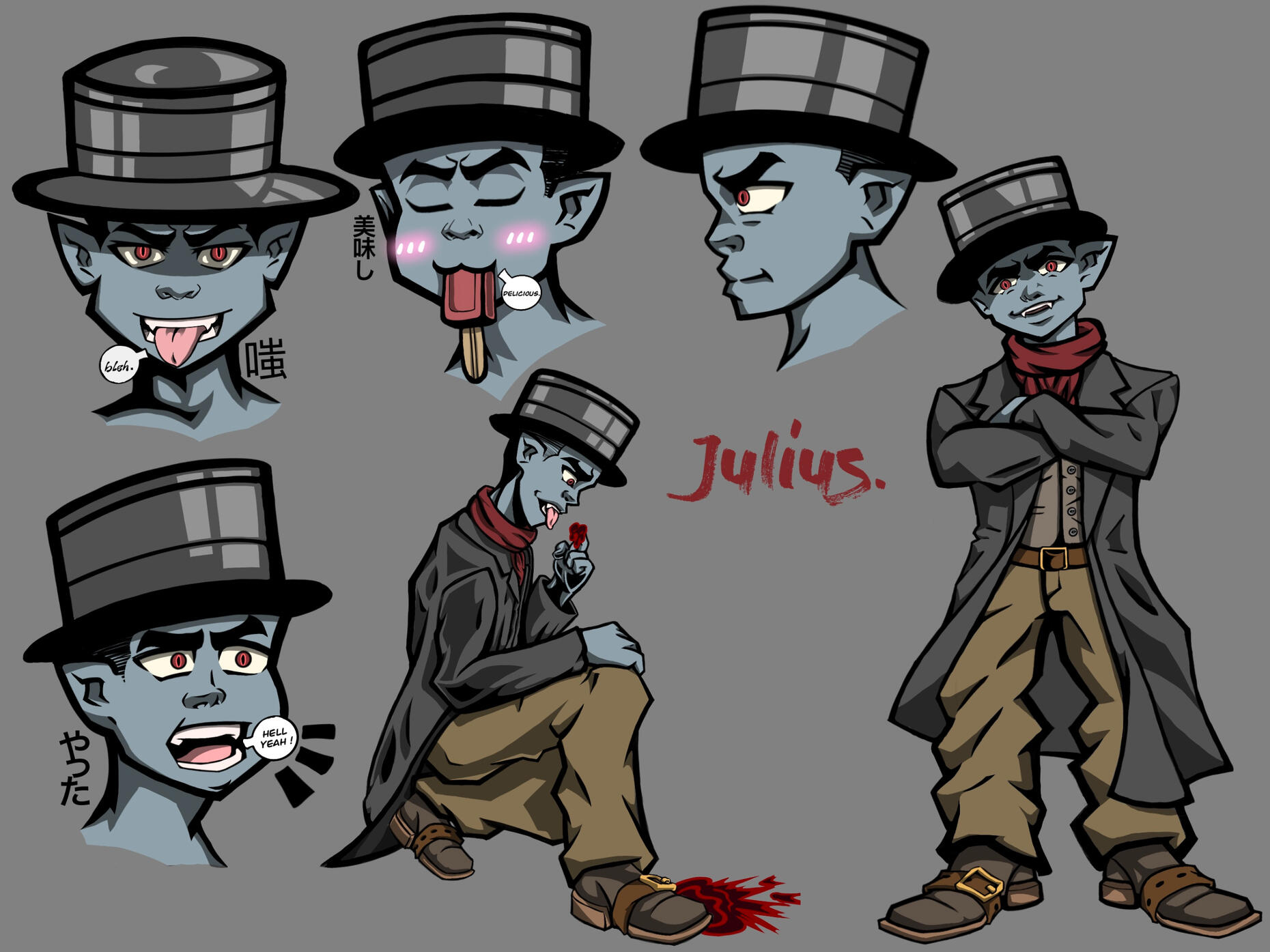 Character Design: Julius